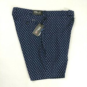 Ralph Lauren RLX Stretch Golf Performance Shorts Mens 36 Pineapple Print